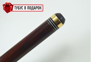 Бильярдный кий ручной работы Классик 6+12 кокоболо, черный граб купить в интернет-магазине БильярдМастер Украина