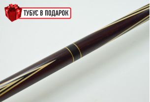 Бильярдный кий ручной работы Классик 6+12 кокоболо, черный граб купить в интернет-магазине БильярдМастер Украина