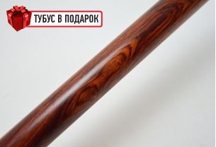 Бильярдный кий ручной работы Корона-4 кокоболо, черный граб купить в интернет-магазине БильярдМастер Украина