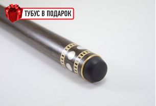 Бильярдный кий ручной работы Классик 4+7 мореный дуб купить в интернет-магазине БильярдМастер Украина