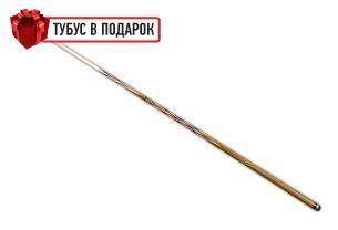 Бильярдный кий ручной работы Корона-4 бокоте, паддук, черный граб купить в интернет-магазине БильярдМастер Украина