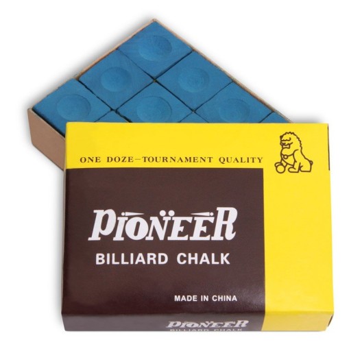 Бильярдный мел Pioneer синий купить в интернет-магазине БильярдМастер Украина
