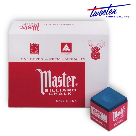 Бильярдный мел Master синий купить в интернет-магазине БильярдМастер Украина