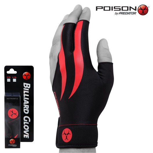 Бильярдная перчатка Poison купить в интернет-магазине БильярдМастер Украина
