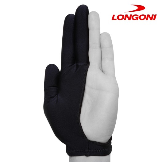 Бильярдная перчатка Renzline черная купить в интернет-магазине БильярдМастер Украина