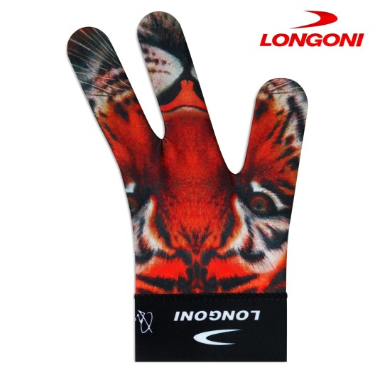 Бильярдная перчатка Longoni Fancy Tiger купить в интернет-магазине БильярдМастер Украина