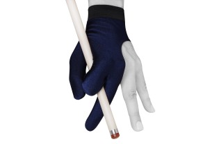 Бильярдная перчатка Skiba синяя купить в интернет-магазине БильярдМастер Украина