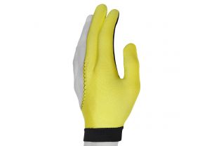Бильярдная перчатка Skiba желтая купить в интернет-магазине БильярдМастер Украина