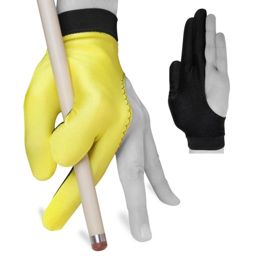 Бильярдная перчатка Skiba желтая купить в интернет-магазине БильярдМастер Украина