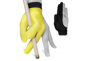 Бильярдная перчатка Skiba желтая купить в интернет-магазине БильярдМастер Украина