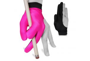Бильярдная перчатка Skiba розовая купить в интернет-магазине БильярдМастер Украина