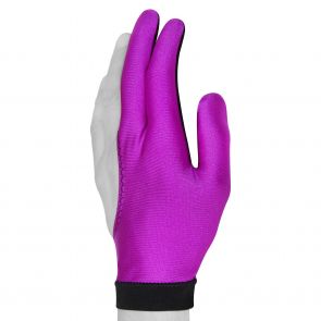Бильярдная перчатка Skiba фиолетовая купить в интернет-магазине БильярдМастер Украина