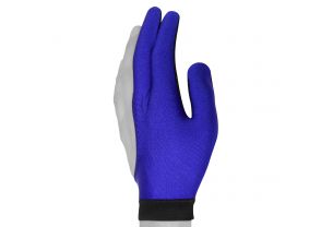 Бильярдная перчатка Skiba голубая купить в интернет-магазине БильярдМастер Украина