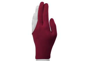 Бильярдная перчатка Classic бордовая купить в интернет-магазине БильярдМастер Украина