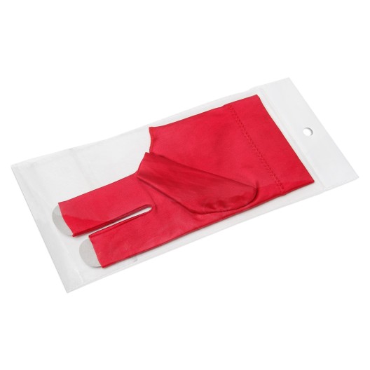 Бильярдная перчатка Classic Short красная купить в интернет-магазине БильярдМастер Украина