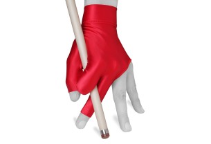 Бильярдная перчатка Classic Short красная купить в интернет-магазине БильярдМастер Украина