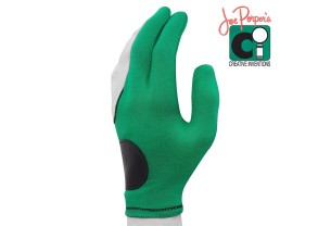 Бильярдная перчатка Joe Porper's зеленая с кожаной вставкой купить в интернет-магазине БильярдМастер Украина