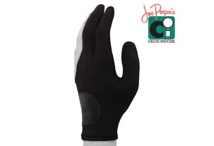 Бильярдная перчатка Joe Porper's черная с кожаной вставкой купить в интернет-магазине БильярдМастер Украина