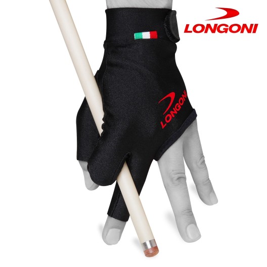 Бильярдная перчатка Longoni Black Fire купить в интернет-магазине БильярдМастер Украина
