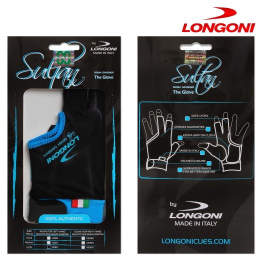 Бильярдная перчатка Longoni Sultan купить в интернет-магазине БильярдМастер Украина