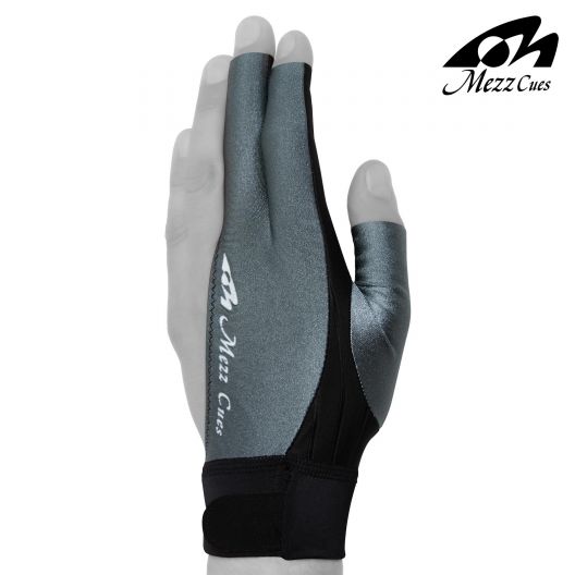 Бильярдная перчатка Mezz MGL серая купить в интернет-магазине БильярдМастер Украина