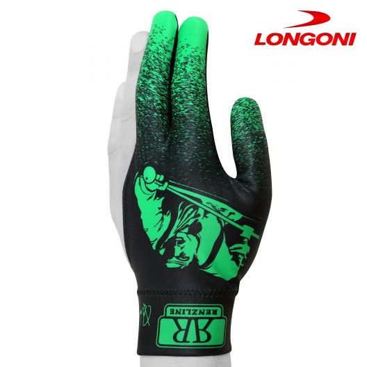 Бильярдная перчатка Renzline Player зеленая купить в интернет-магазине БильярдМастер Украина