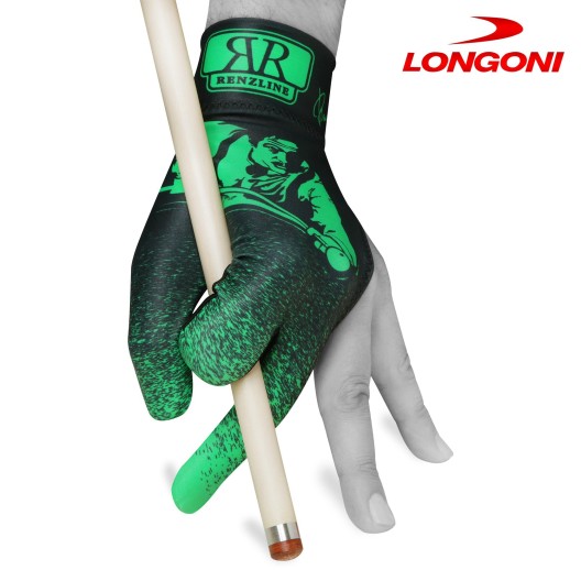 Бильярдная перчатка Renzline Player зеленая купить в интернет-магазине БильярдМастер Украина