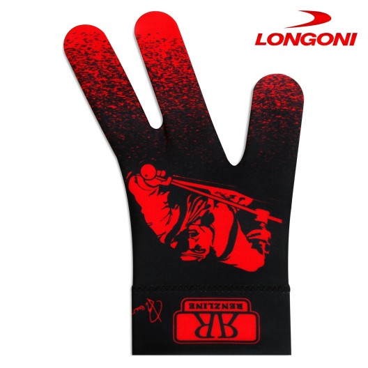 Бильярдная перчатка Renzline Player красная купить в интернет-магазине БильярдМастер Украина