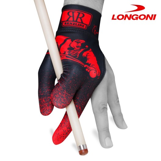 Бильярдная перчатка Renzline Player красная купить в интернет-магазине БильярдМастер Украина