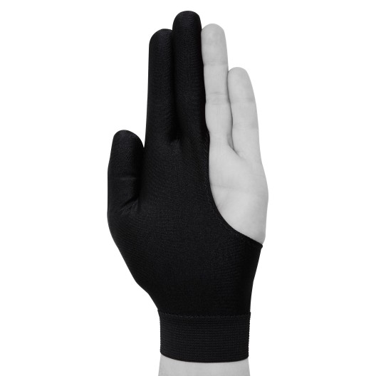 Бильярдная перчатка Skiba Sport черная купить в интернет-магазине БильярдМастер Украина