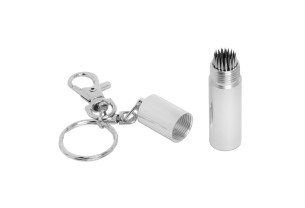 Брелок с перфоратором для наклейки Tip-Pik Silver купить в интернет-магазине БильярдМастер Украина