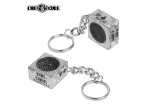 Брелок с шейпером для наклейки Cue Cube Silver купить в интернет-магазине БильярдМастер Украина
