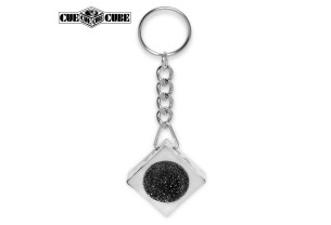 Брелок с шейпером для наклейки Cue Cube Silver купить в интернет-магазине БильярдМастер Украина