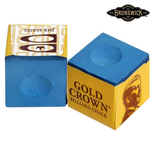 Бильярдный мел Gold Crown синий купить в интернет-магазине БильярдМастер Украина