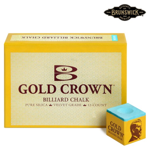 Бильярдный мел Gold Crown зеленый купить в интернет-магазине БильярдМастер Украина