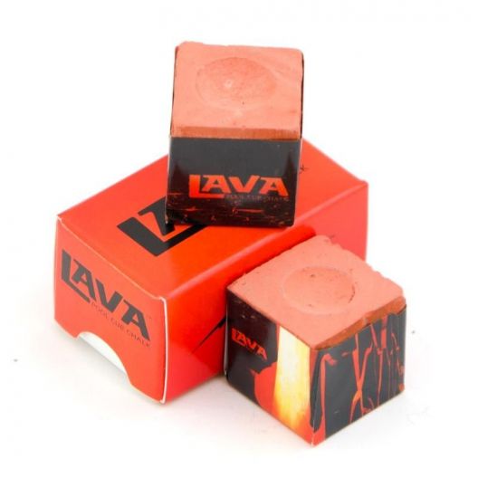 Бильярдный мел Lava красный купить в интернет-магазине БильярдМастер Украина
