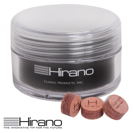 Наклейка для кия Hirano H 13 мм купить в интернет-магазине БильярдМастер Украина