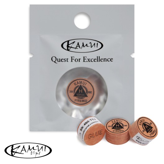 Наклейка для кия Kamui Pyramid Original H 13 мм купить в интернет-магазине БильярдМастер Украина