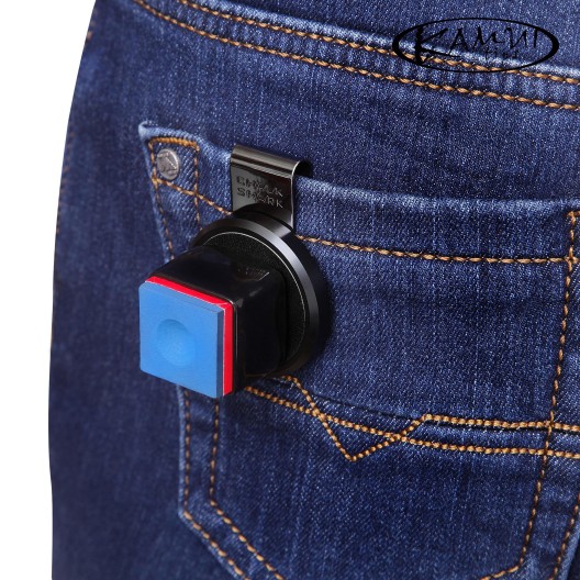 Магнитный держатель для мела Kamui Chalk Shark черный купить в интернет-магазине БильярдМастер Украина