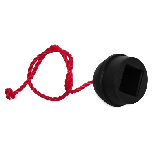 Держатель для мела резиновый на шнурке черный купить в интернет-магазине БильярдМастер Украина