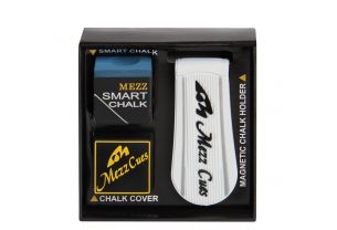 Набор Mezz Smart Chalk Set белый/черный купить в интернет-магазине БильярдМастер Украина