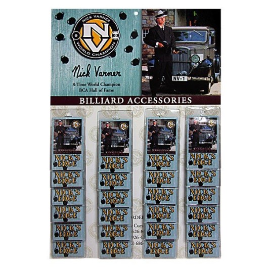 Набор микробумаги для полировки кия Nick's Edge 12 шт. купить в интернет-магазине БильярдМастер Украина