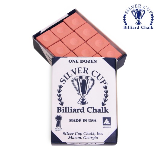 Бильярдный мел Silver Cup Corall купить в интернет-магазине БильярдМастер Украина