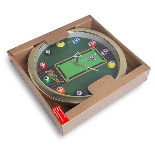 Часы для бильярда Pool Table Gold ø29,5 см.