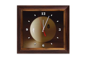 Часы для бильярда Pyramid Ball 38х41 см.