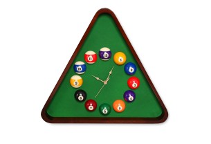 Часы для бильярда Triangle Pool Balls 50X57 см.