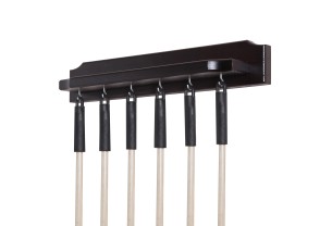 Киёвница для киёв настенная Venera для 6 киёв тёмно-коричневая