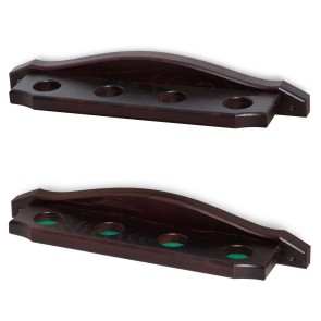 Киёвница для киёв настенная Venezia для 4 киёв тёмно-коричневая