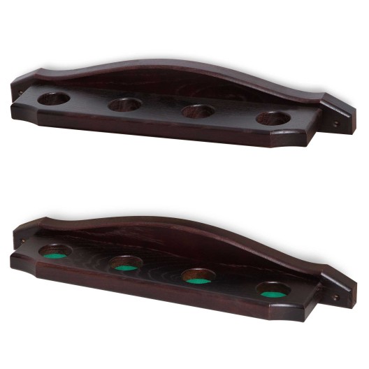 Киёвница для киёв настенная Venezia для 4 киёв тёмно-коричневая