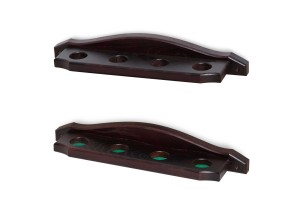 Киёвница для киёв настенная Venezia для 4 киёв тёмно-коричневая